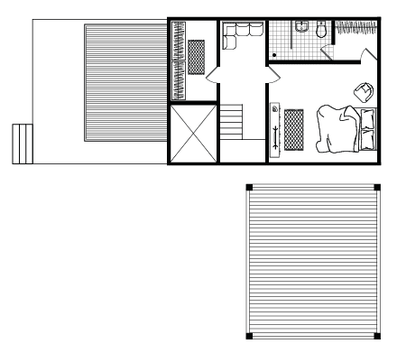 Classic Suite 2nd floor plan