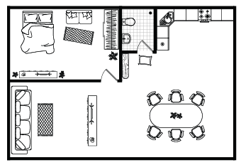 Private Space floor plan